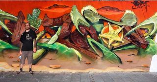 Kaos one nel far west style, Salerno 2015